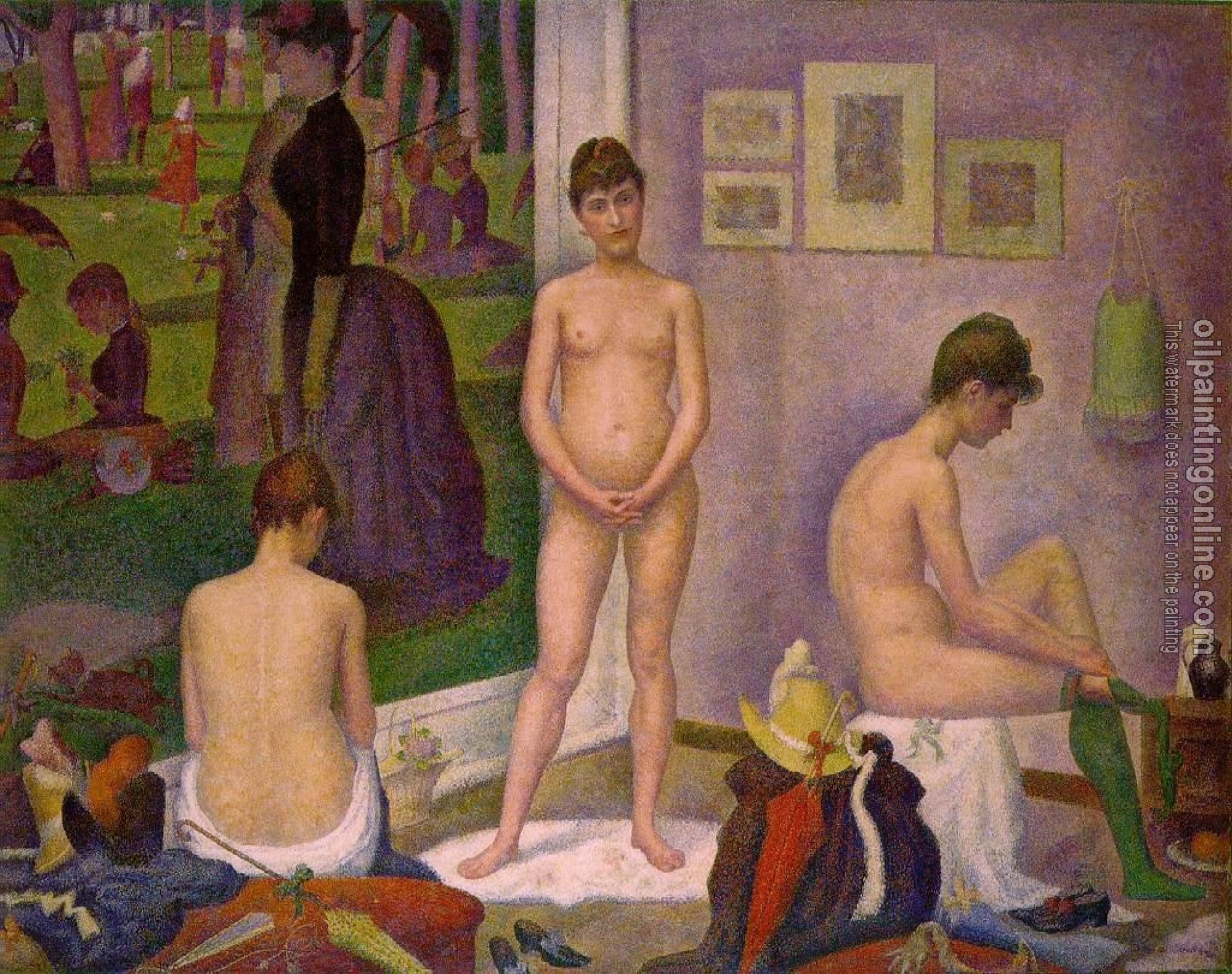 Seurat, Georges - Models